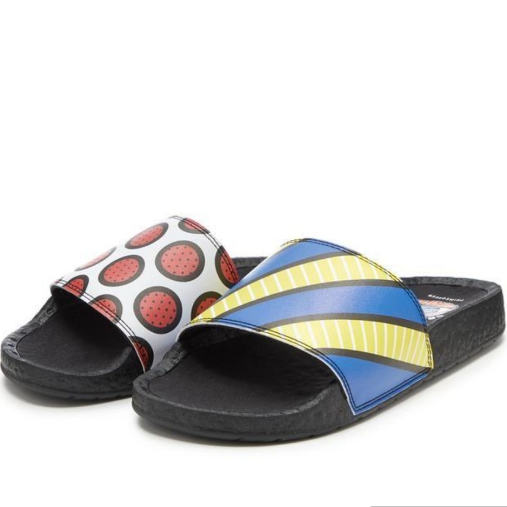 NWT Men's Adidas Adilette Boost "Craig &  Karl" Original Slides - Picture 2 of 8